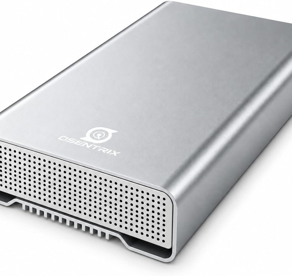 GX200 8TB USB 3.2 USB-C External Hard Drive for Desktop PC/Laptop (Windows or MacOS)