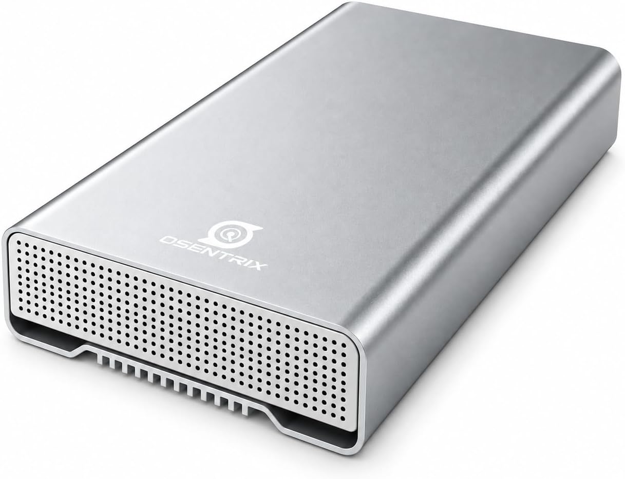 GX200 8TB USB 3.2 USB-C External Hard Drive for Desktop PC/Laptop (Windows or MacOS)